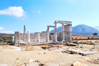 Naxos History Faros Villa Temple of Dimitra Landmark